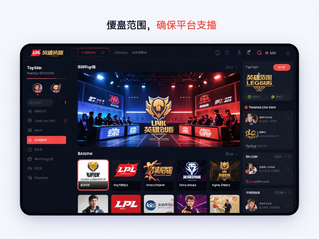 赛事覆盖范围：确保平台支持《英雄联盟》各大联赛，如