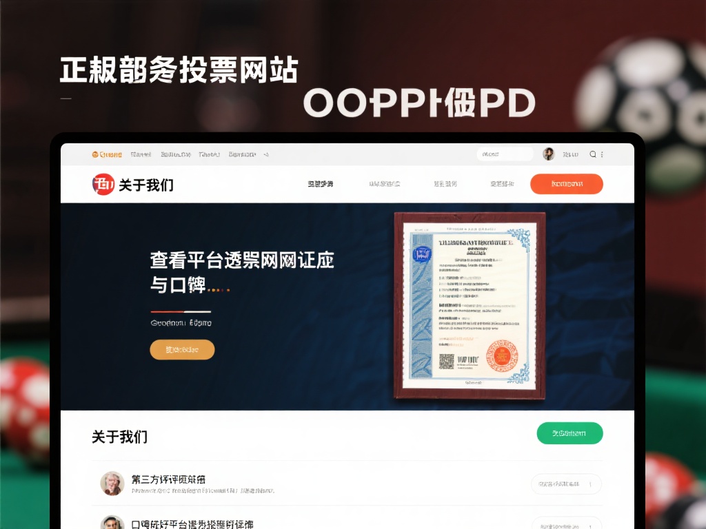 查看平台资质与口碑
一个正规的投注网站通常会持有